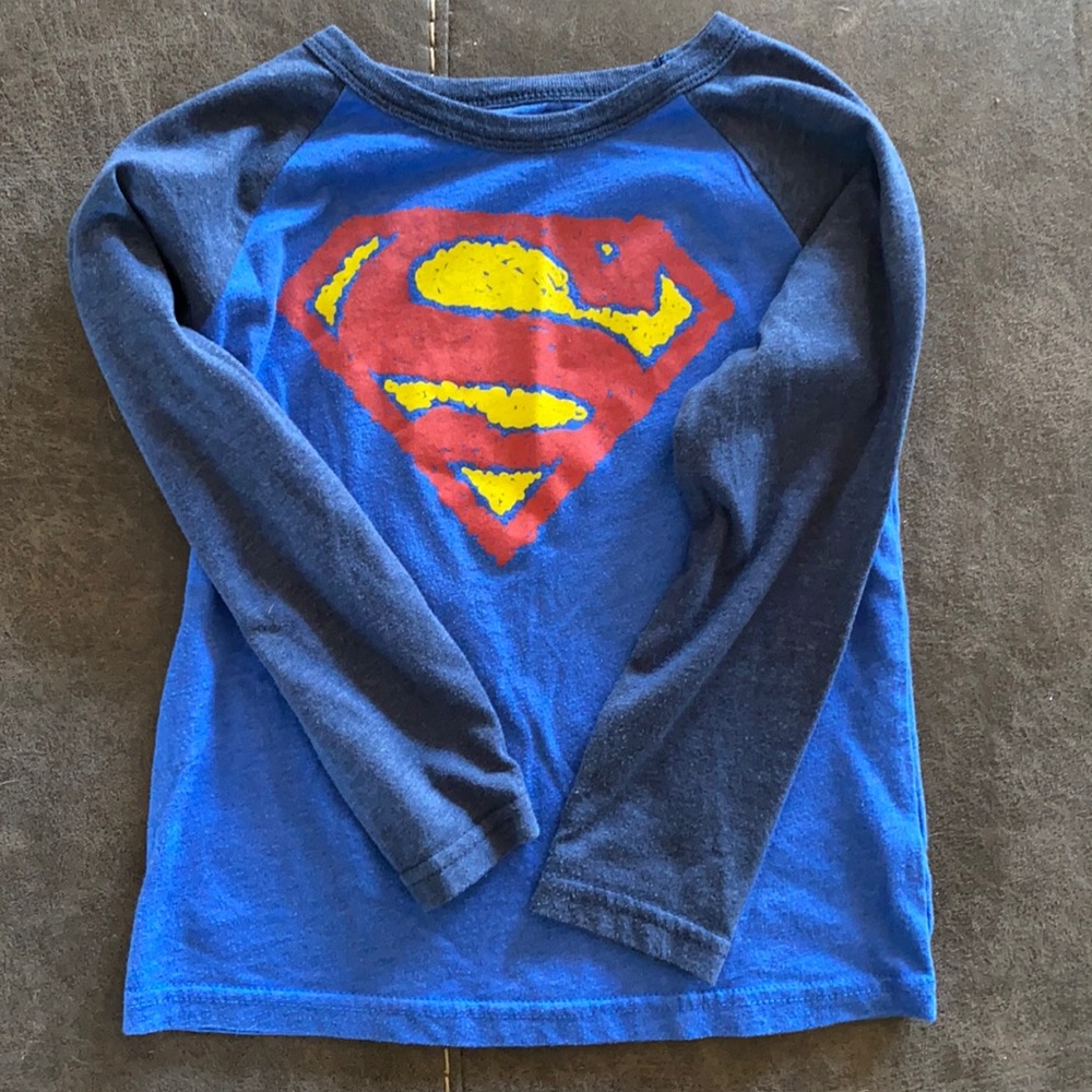 Boys 5T Superman long sleeves